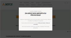 Desktop Screenshot of aerce.org